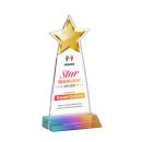 Starlite Full Color Prismatic Crystal Trophy