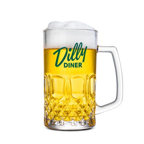 Custom Barware Glasses - Beer Glasses - Bierfaust Beer Stein - Imprinted