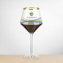 Ledford Gold Rim Burgundy Wine - Full Color