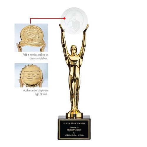 Trophies - Premium Metal Trophies - Thorne Achievement Metal Trophy