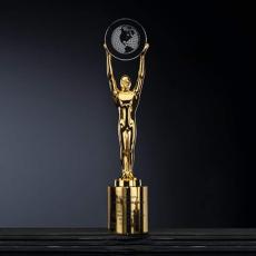 Thorne Achievement Metal Trophy - Premium Metal Trophies