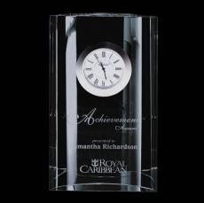 Woodard Clock - Crystal Trophies