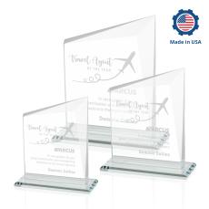 Saucedo Peaks Crystal Trophy - Crystal Trophies