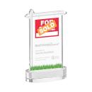 Real Estate on Alberton Base Clear Unique Crystal Trophy