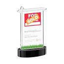 Real Estate on Alberton Base Black Unique Crystal Trophy