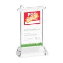 Real Estate on Hartford Base Clear Unique Crystal Trophy