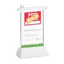 Real Estate on Hartford Base Fagan Unique Crystal Trophy