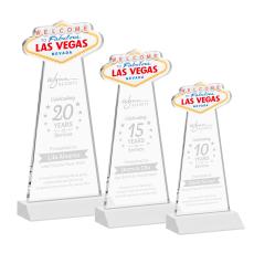 Las Vegas Fagan Unique Crystal Trophy - Crystal Trophies