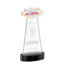 Las Vegas on Alberton Base Black Unique Crystal Trophy