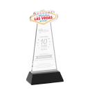 Las Vegas on Hartford Base Black Unique Crystal Trophy