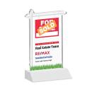 Real Estate Full Color Fagan Unique Crystal Trophy