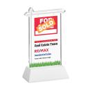 Real Estate Full Color on Hartford Base Fagan Unique Crystal Trophy