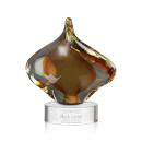 Ponce Tear Drop Glass Trophy