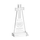 Cross Clear Unique Crystal Trophy