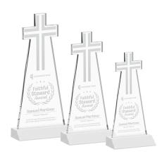 Cross Fagan Unique Crystal Trophy - Crystal Trophies