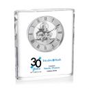 Gonzalez Full Color Clock - Silver