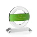 Campbell Circle Crystal Trophy