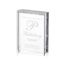 Optical Book Rectangle Crystal Trophy