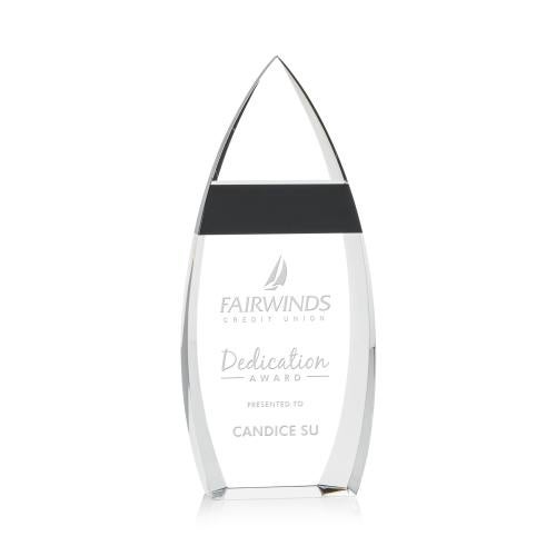 Awards and Plaques - Crystal Trophies - Terry Peaks Crystal Trophy