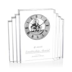 Sweeney Clock - Silver - Crystal Clocks