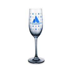 Soudan Smoke Flute - Full Color - Champagne Glasses