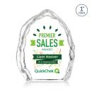 Simmons Full Color Iceberg  Crystal Trophy