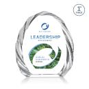 Landis Full Color Iceberg Crystal Trophy