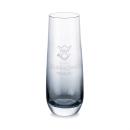 Soudan Smoke Stemless Flute - Deep Etch