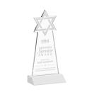 Star of David Fagan Unique Crystal Trophy