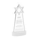 Star of David on Alberton Base Fagan Unique Crystal Trophy