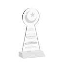 Crescent & Star Fagan Unique Crystal Trophy