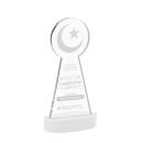 Crescent & Star on Alberton Base Fagan Unique Crystal Trophy