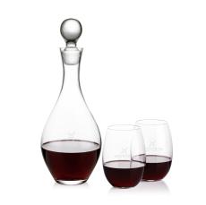 Briarwood Decanter & Randolph Stemless Wine Set - Decanters