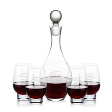 Briarwood Decanter & Hayden Stemless Wine Set - Decanters