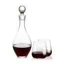 Briarwood Decanter & Cooley Stemless Wine Set