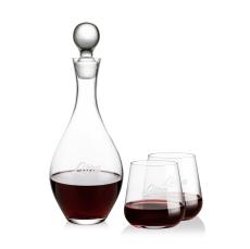Briarwood Decanter & Cooley Stemless Wine Set - Decanters