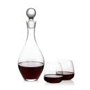 Briarwood Decanter & Holder Stemless Wine Set