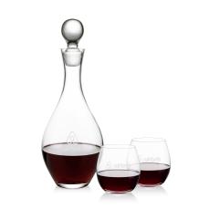 Briarwood Decanter & Oleary Stemless Wine Set - Decanters