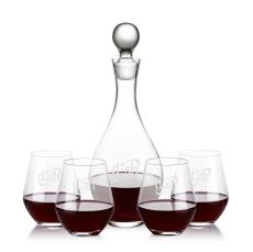 Briarwood Decanter & Stahl Stemless Wine Set - Decanters