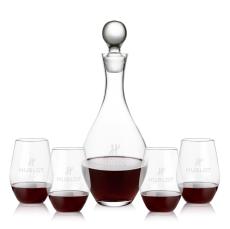 Briarwood Decanter & Presley Stemless Wine Set - Decanters
