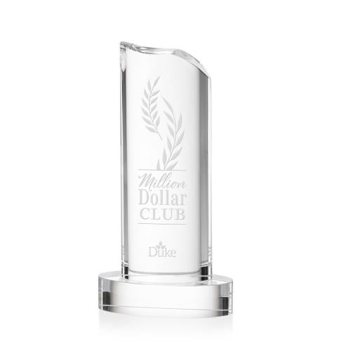Awards and Plaques - Crystal Trophies - Flagstaff Clear Towers Crystal Trophy