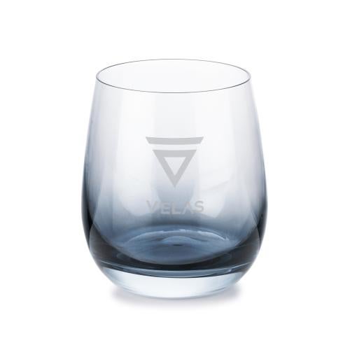Custom Barware Glasses - Wine Glasses - Soudan Smoke Stemless Wine - Deep Etch