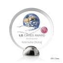 Foley Hemisphere Full Color Circle Acrylic Trophy