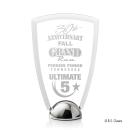 Arch Hemisphere Kirkland Engraved Acrylic Trophy