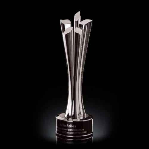 Trophies - Premium Metal Trophies - Matthews Flame Metal Trophy