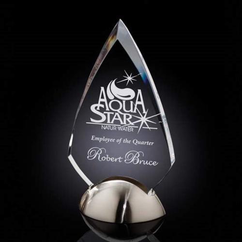 Awards and Plaques - Acrylic Trophies - Brooks Peaks Acrylic Trophy