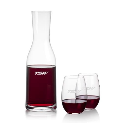 Dennis Carafe & Cordero Stemless Wine Custom Barware Glasses - Carafes - Dennis Carafe & Cordero Stemless Wine
