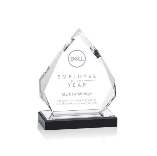 Awards and Plaques - Acrylic Trophies - McCarthy Silver Peaks Acrylic Trophy