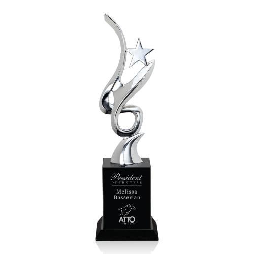 Awards and Plaques - Crystal Trophies - Zepeda Star Crystal Trophy