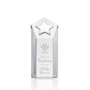 Shields Silver Star Clear Towers Crystal Trophy
